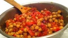 Roasted Vegetable Chickpea Salad