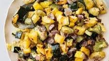 Roasted Zucchini and Squash