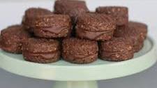 Romany Creams (Chocolate Coconut Sandwich Cookies)