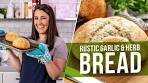 Rustic Garlic Parmesan Herb Bread | Rustic Garlic Parmesan ...