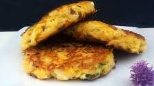 Rutabaga and Feta Fritters [vegetarian]