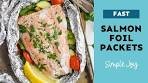 Salmon Foil Packets