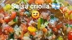 SALSA CRIOLLA 🇦🇷😋 | #salsacriolla 🇦🇷#peperonirossi ...
