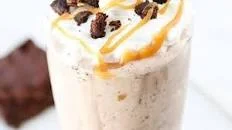 Salted Caramel Brownie Milkshake
