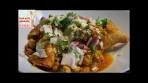 Samosa Chana Masala Chaat-Samosa Cholay chaat Recipe ...