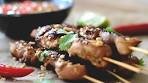 Satay Chicken with Peanut Sauce Recipe