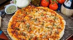 Sausage and Giardiniera Pizza