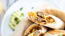 Sausage and Potato Breakfast Burrito Recipe