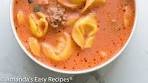 Sausage and Tortellini Soup