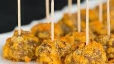 Sausage-Cheddar Bites