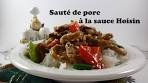 Sauté de porc à la sauce Hoisin