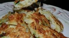 Savory Pancakes (From Cooked Rice)