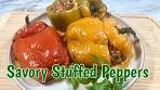 Savory stuffed peppers