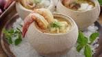 Seafood Otak-Otak In Coconut Shell - 椰壳海鲜乌达