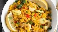 Seafood Rice Skillet