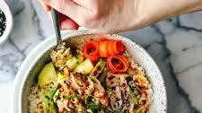 Sesame Ginger Rice Bowls with Mackerel
