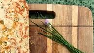 Sharp Cheddar and Chive Quick Bread