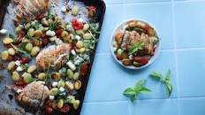 Sheet-Pan Caprese Chicken Gnocchi Recipe