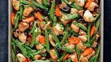 Sheet Pan Chicken Stir-Fry