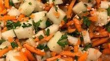 Shredded Apple Carrot Salad