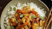 Shrimp in Yellow Curry