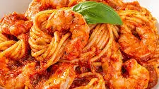 Shrimp Marinara with Pasta