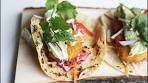 Shrimp Tacos with Avocado Crema