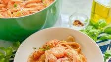 Shrimp with Vodka Sauce