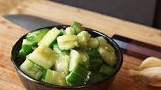 Sichuan-Style Smashed Cucumber Salad Recipe