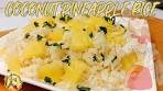 Simple & Easy : Coconut Pineapple Rice|Margs Food Diaries