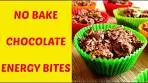 SIMPLE HOMEMADE NO BAKE CHOCOLATE ENERGY ...