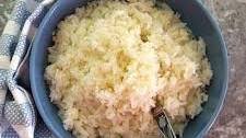 Simple Olive Oil & Garlic Jasmine Rice