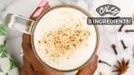 SIMPLE vegan chai latte recipe you can make at home.