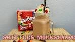 SKITTLES MILKSHAKE RECIPE | How to make skittles ...