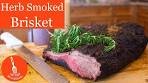 SMOKED BRISKET | Best Herb BBQ Brisket Recipe
