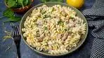 Smoked Mackerel Pasta with Creme Fraiche and Spinach