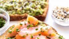 Smoked Salmon Avocado Toast