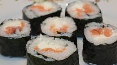 Smoked Salmon Sushi