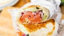 Smoked Salmon Wrap