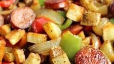 Smoked Sausage Hash