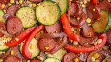 Smoked Sausage Vegetable Stir Fry