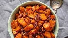 Smoky Spiced-Pecan Roasted Sweet Potatoes Recipe