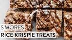 S'mores Rice Krispie Treats | Sally's Baking
