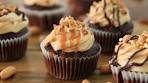 Snickers Cupcakes Recipe | Chocolate Peanut Caramel ...