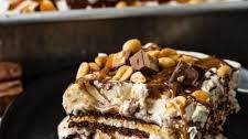 Snickers Ice Cream Cake