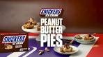 SNICKERS Ice Cream Peanut Butter Pies