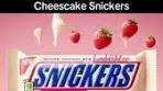 #Snickers made a White Chocolate Strawberry Cheesecake ...