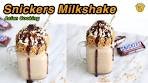 Snickers Milkshake | Milkshake Recipe | Snickers Smoothie ...