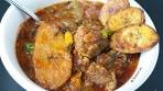 Somali Plantain Stew (Maraq Moos Bukiini) مرقة بموز الجنة