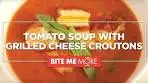 SOUP RECIPE - Easy Tomato Soup with Grilled Cheese ...